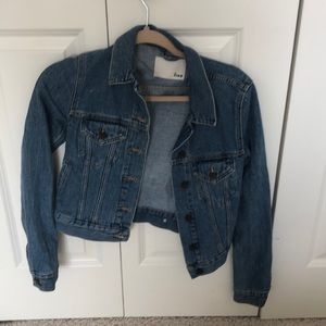 Jean jacket from Aritzia